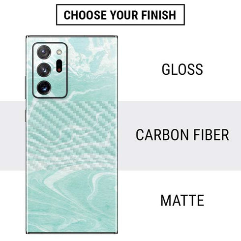 Mint Marbling Galaxy Note20 Ultra 5G Skin