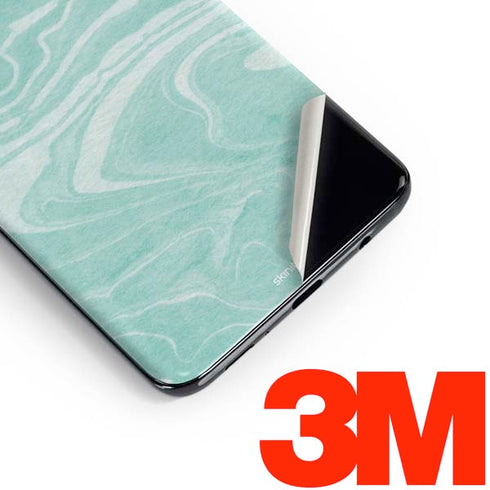 Mint Marbling Galaxy S10 Skin