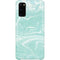 Mint Marbling Galaxy S20 Lite Case