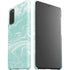 Mint Marbling Galaxy S20 Lite Case