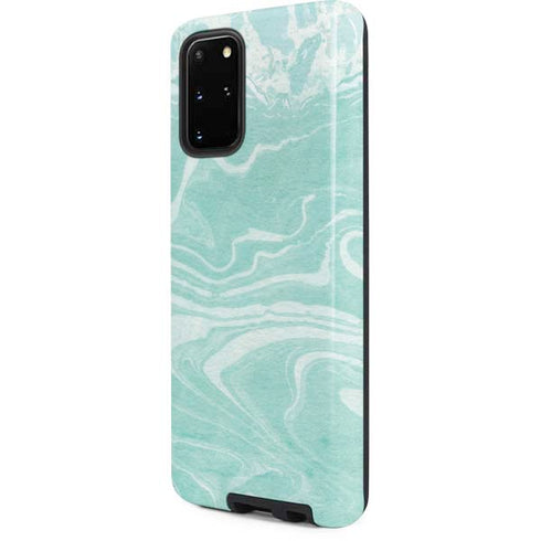 Mint Marbling Galaxy S20 Plus Pro Case