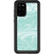 Mint Marbling Galaxy S20 Plus Waterproof Case