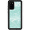 Mint Marbling Galaxy S20 Waterproof Case