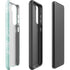 Mint Marbling Galaxy S21 FE Pro Case