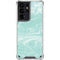 Mint Marbling Galaxy S21 Ultra 5G Clear Case