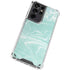 Mint Marbling Galaxy S21 Ultra 5G Clear Case