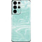 Mint Marbling Galaxy S21 Ultra 5G Skin