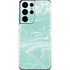 Mint Marbling Galaxy S21 Ultra 5G Skin