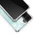 Mint Marbling Galaxy S22 Plus Clear Case