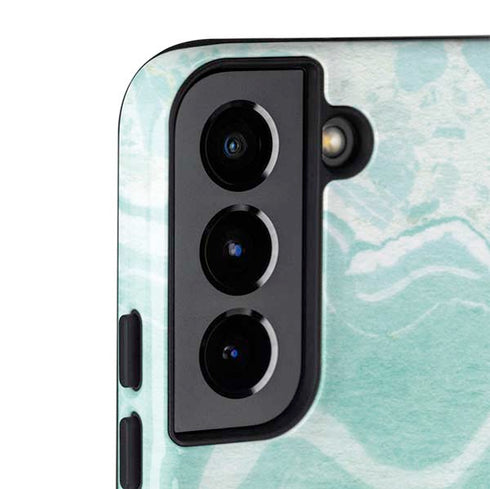 Mint Marbling Galaxy S22 Plus Pro Case