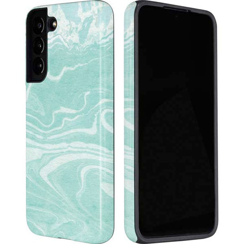 Mint Marbling Galaxy S22 Plus Pro Case