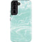 Mint Marbling Galaxy S22 Pro Case
