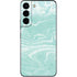 Mint Marbling Galaxy S22 Skin