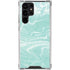 Mint Marbling Galaxy S22 Ultra Clear Case