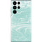 Mint Marbling Galaxy S22 Ultra Skin