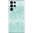 Mint Marbling Galaxy S22 Ultra Skin