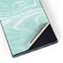 Mint Marbling Galaxy S22 Ultra Skin