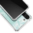 Mint Marbling Galaxy S23 Clear Case
