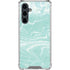 Mint Marbling Galaxy S23 FE Clear Case