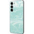Mint Marbling Galaxy S23 Plus Skin