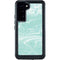 Mint Marbling Galaxy S23 Plus Waterproof Case