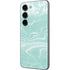 Mint Marbling Galaxy S23 Skin