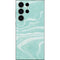 Mint Marbling Galaxy S23 Ultra Skin