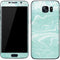 Mint Marbling Galaxy S7 Skin