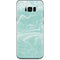 Mint Marbling Galaxy S8 Skin