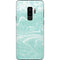 Mint Marbling Galaxy S9 Plus Skin