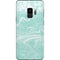 Mint Marbling Galaxy S9 Skin