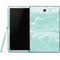 Mint Marbling Samsung Galaxy Tab Skin