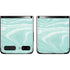 Mint Marbling Galaxy Z Flip Skin
