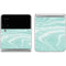 Mint Marbling Galaxy Z Flip4 5G Skin
