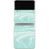 Mint Marbling Galaxy Z Flip4 5G Skin