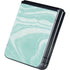 Mint Marbling Galaxy Z Flip5 5G Skin