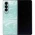 Mint Marbling Galaxy Z Fold4 5G Skin