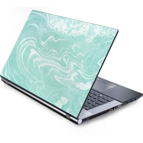 Mint Marbling Generic Laptop Skin