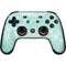 Mint Marbling Google Stadia Controller Skin