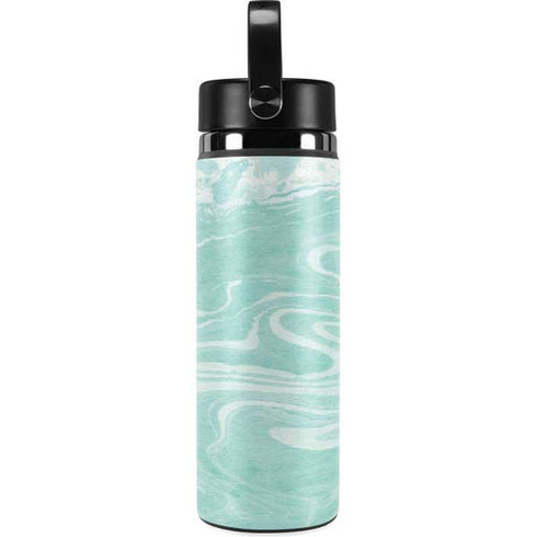 Mint Marbling Hydro Flask 20oz Wide Mouth Skin