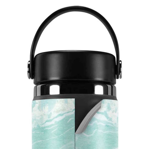 Mint Marbling Hydro Flask 20oz Wide Mouth Skin