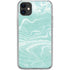 Mint Marbling iPhone 11 Clear Case