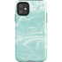 Mint Marbling iPhone 11 Impact Case