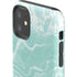 Mint Marbling iPhone 11 Impact Case