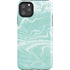 Mint Marbling iPhone 11 Pro Max Impact Case