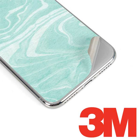 Mint Marbling iPhone 11 Pro Skin