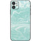 Mint Marbling iPhone 11 Skin