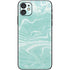 Mint Marbling iPhone 11 Skin