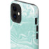 Mint Marbling iPhone 12 Impact Case