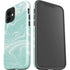 Mint Marbling iPhone 12 Impact Case